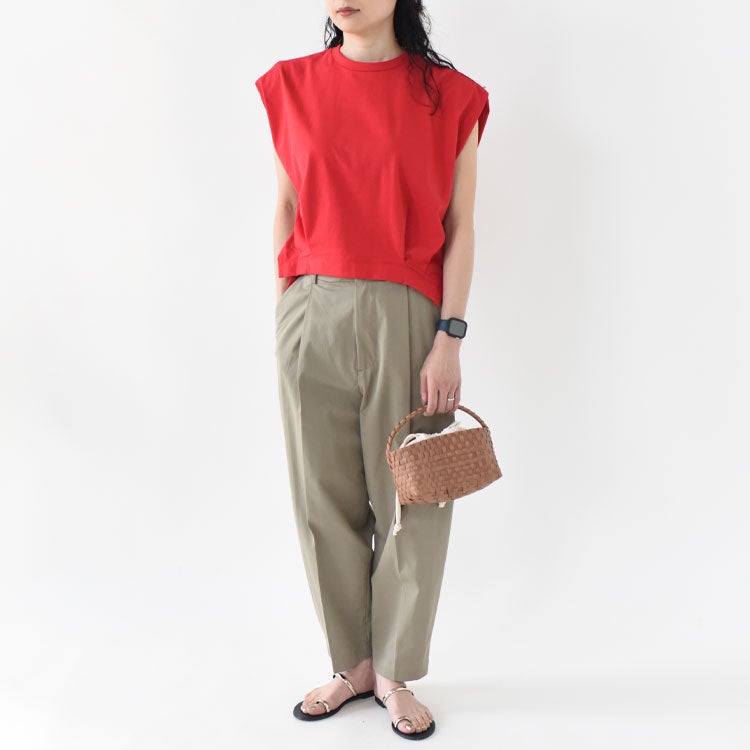 SALE 20％OFF】IN TUCK SLEEVE BALLOON TEE インタックスリーブ