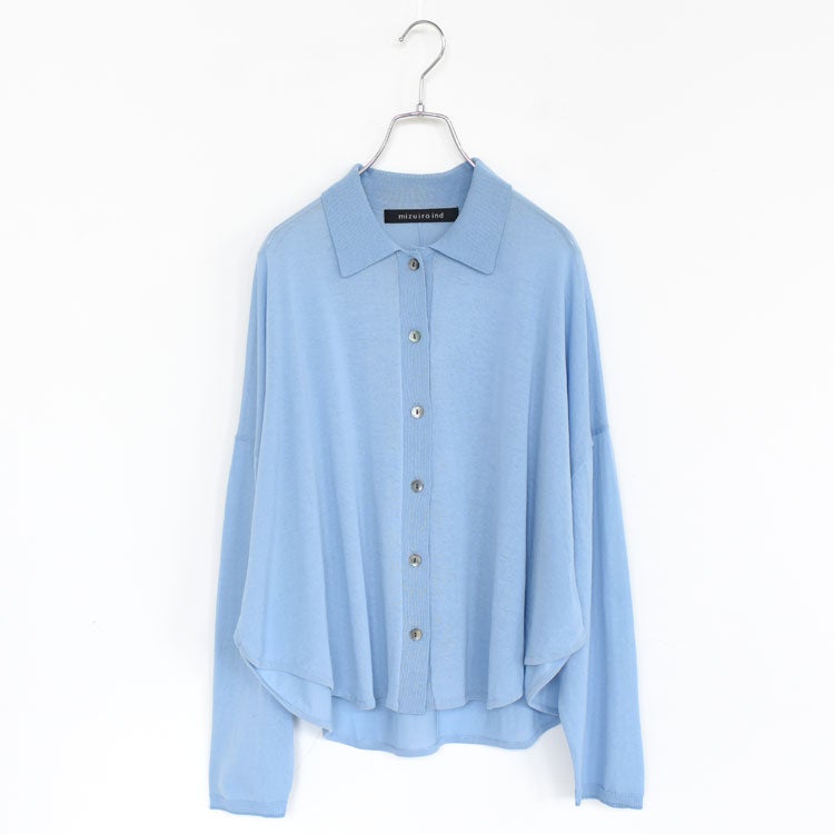 SHIRT COLLAR SHIRT C/D シャツカラーシャツカーディガン