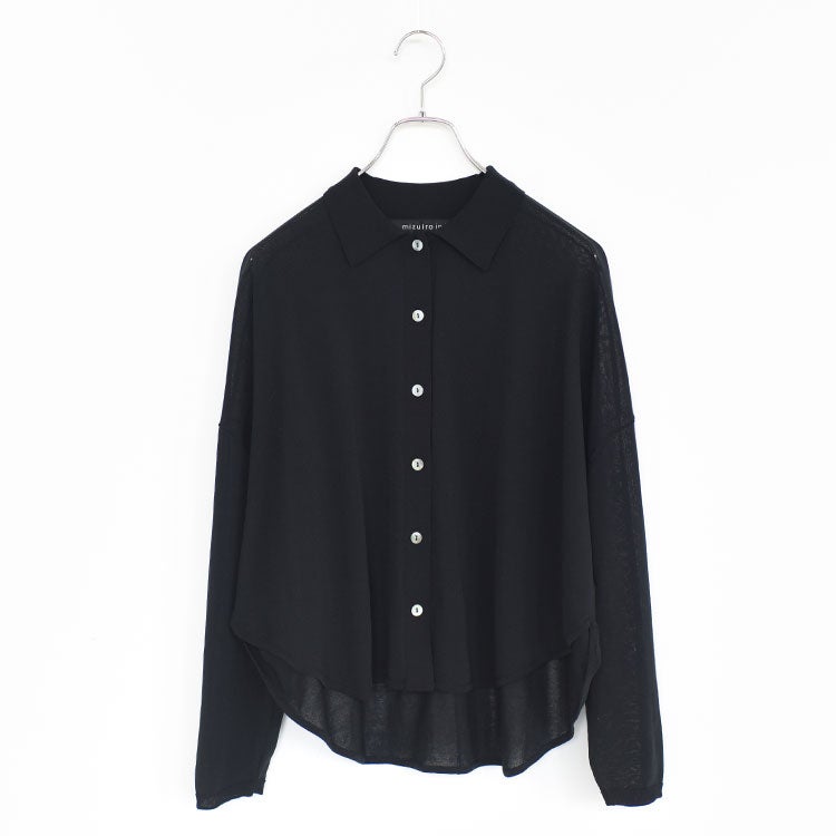SHIRT COLLAR SHIRT C/D シャツカラーシャツカーディガン