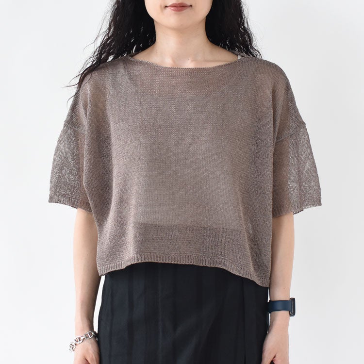 crew neck wide P/O クルーネックワイドプルオーバー