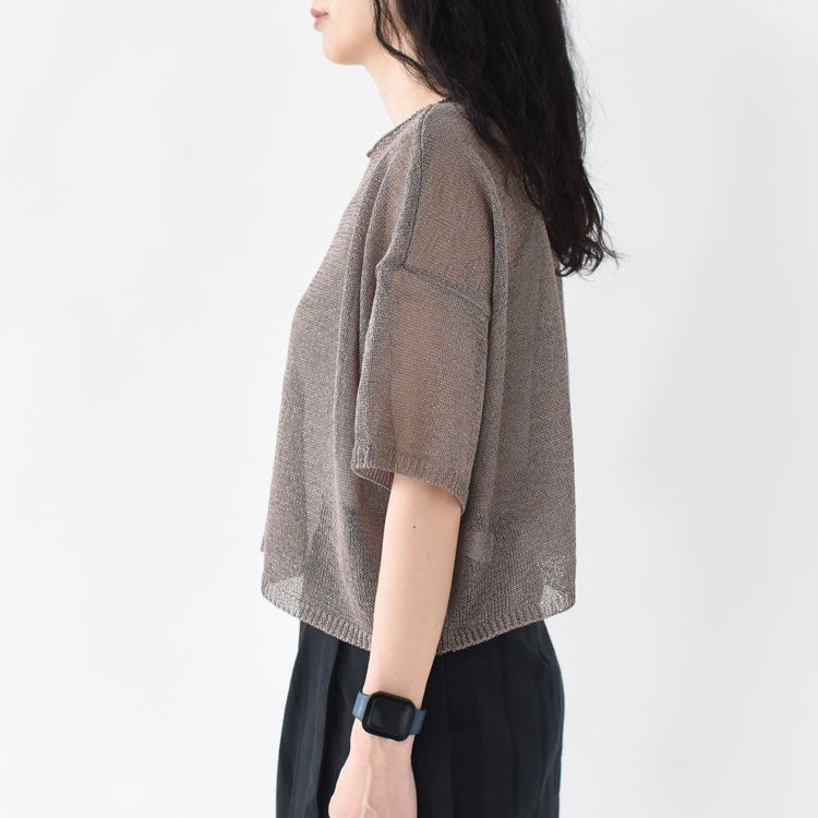 crew neck wide P/O クルーネックワイドプルオーバー
