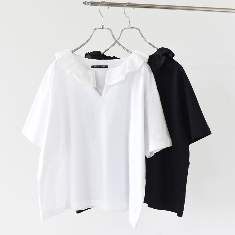 FRILL COLLAR SKIPPER T フリルカラースキッパーTシャツ