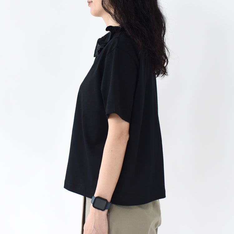 FRILL COLLAR SKIPPER T フリルカラースキッパーTシャツ