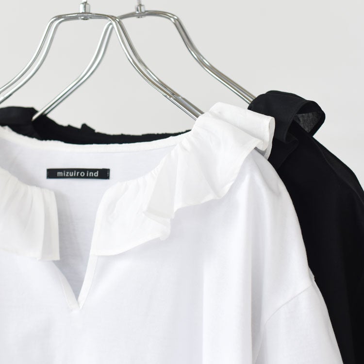 FRILL COLLAR SKIPPER T フリルカラースキッパーTシャツ