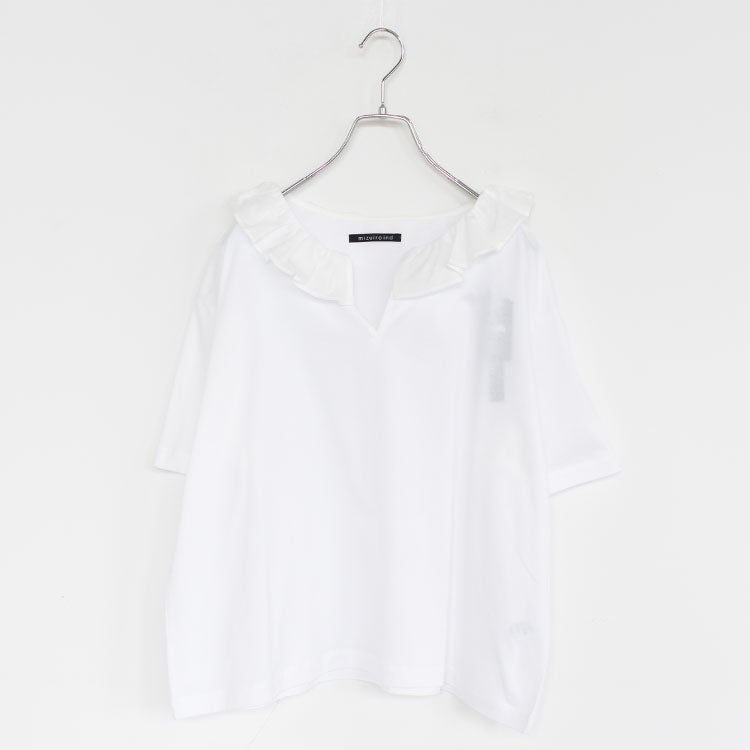 FRILL COLLAR SKIPPER T フリルカラースキッパーTシャツ