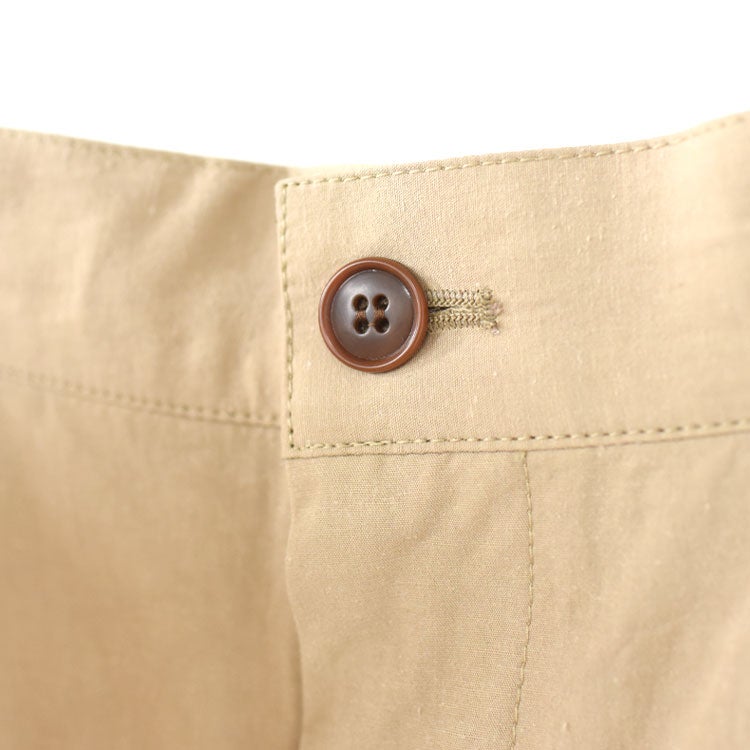 HEMP THREE TUCK WIDE PANTS ヘンプスリータックワイドパンツ