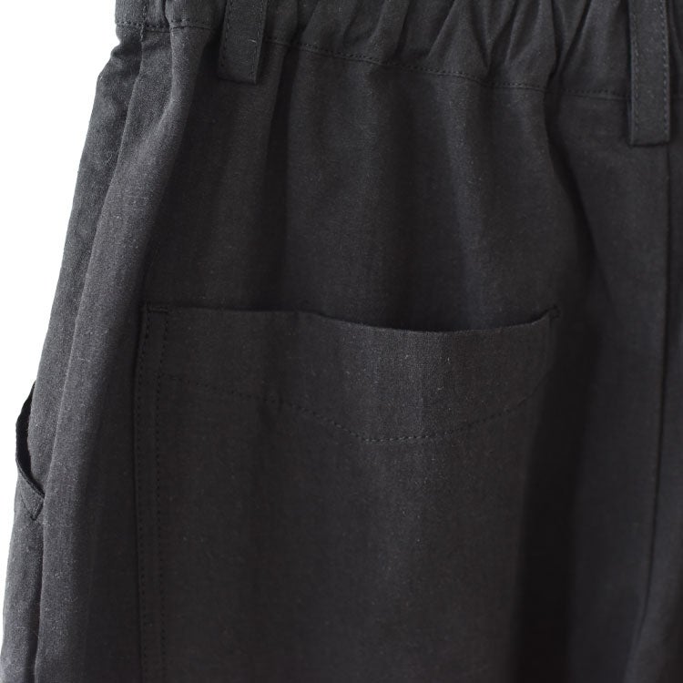 HEMP THREE TUCK WIDE PANTS ヘンプスリータックワイドパンツ