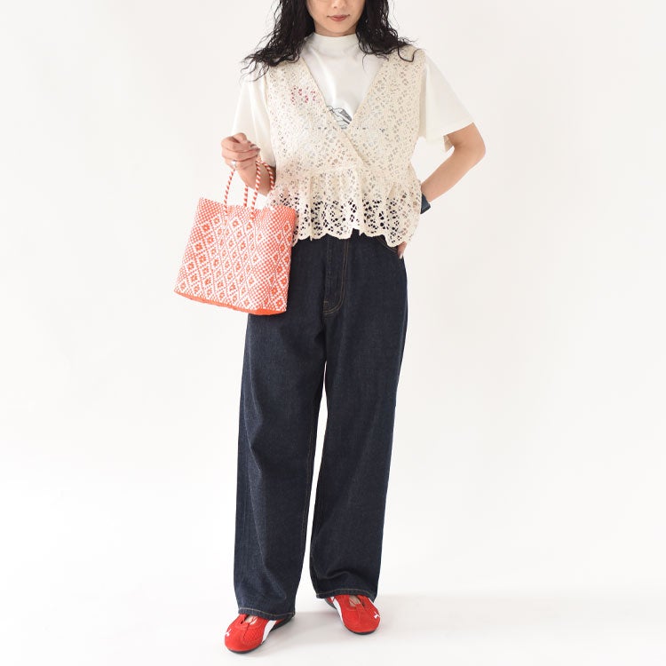 HIGH WAIST STRAIGHT DENIM ハイウエストストレートデニム