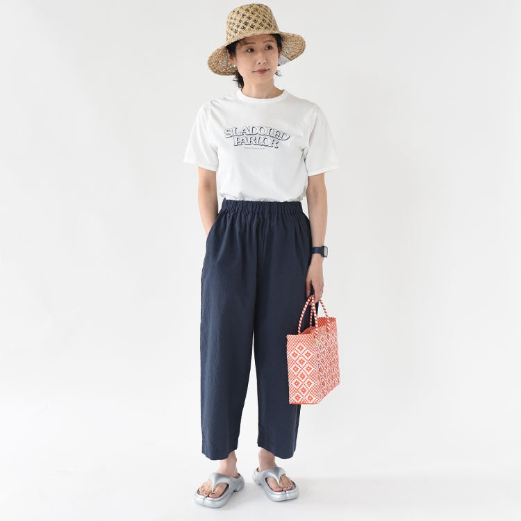 COTTON LIMEN LIGHT EASY PT コットンリネンライトイージーパンツ