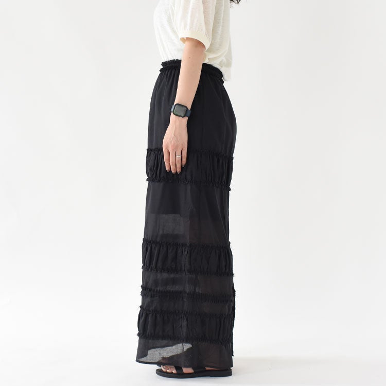Tiered Pencil Skirt ティアードペンシルスカート