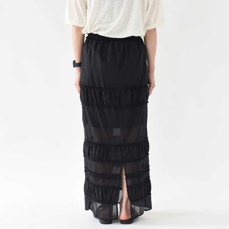 Tiered Pencil Skirt ティアードペンシルスカート