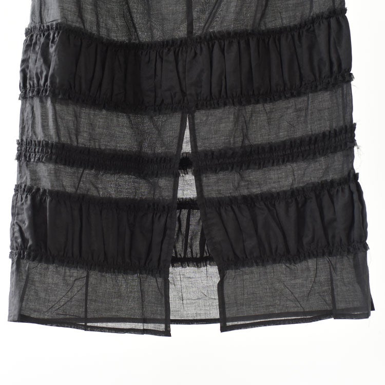 Tiered Pencil Skirt ティアードペンシルスカート