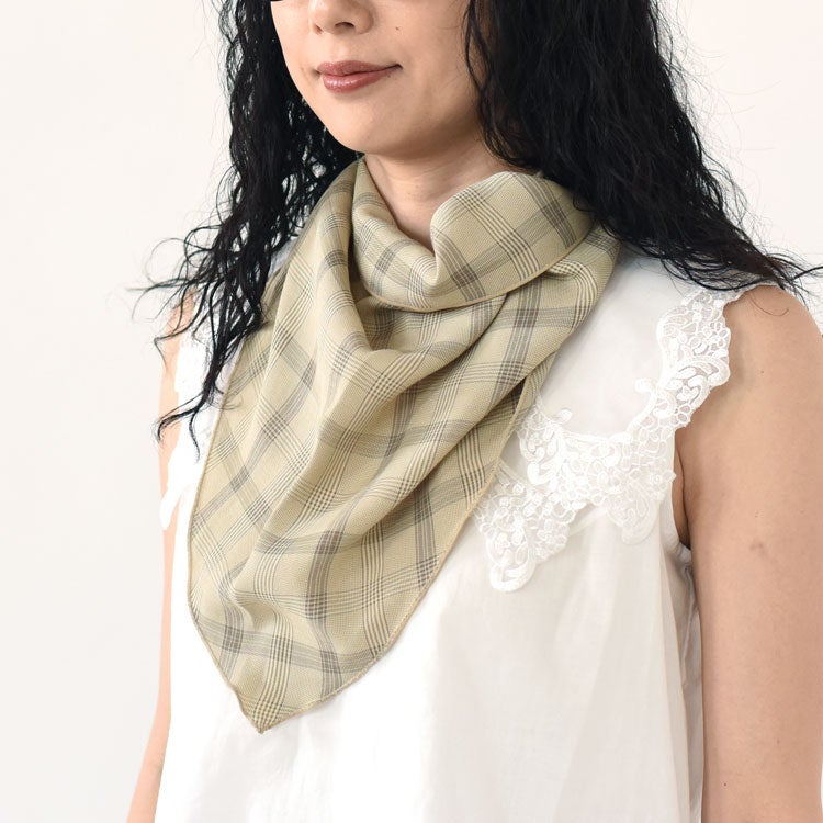 Check Scarf チェックスカーフ