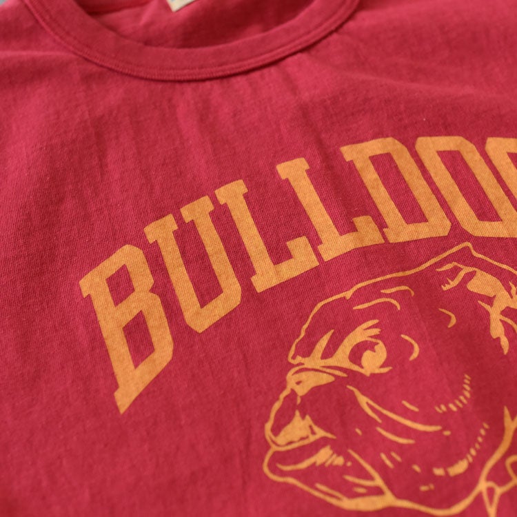 WHITESVILLE 18/- S/S T-SHIRTS W/PRINT Whitesville BULLDOGプリント半袖Tシャツ