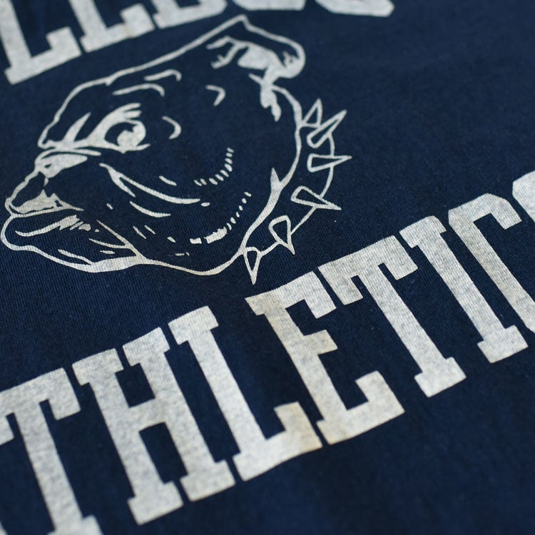 WHITESVILLE 18/- S/S T-SHIRTS W/PRINT Whitesville BULLDOGプリント半袖Tシャツ