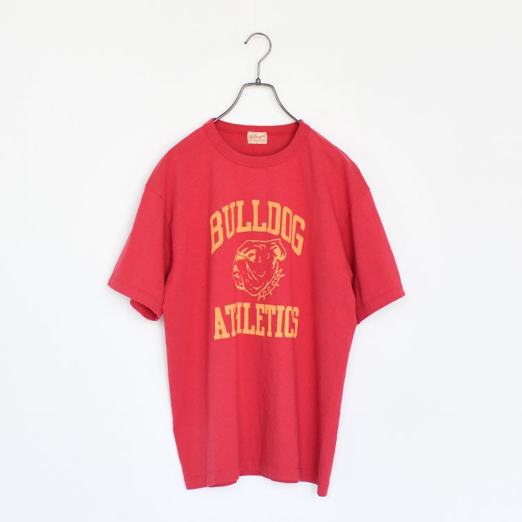 WHITESVILLE 18/- S/S T-SHIRTS W/PRINT Whitesville BULLDOGプリント