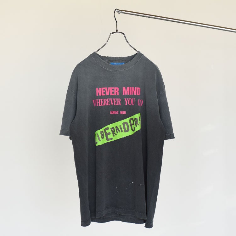 FADED PUNK LOGO TEE フェイディッドパンクロゴT
