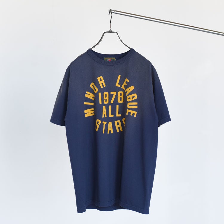 MODUCT PRINT T-SHIRT AGING MODEL “1978 MINER LEAGUE ALL STARS”モダクトプリントTシャツ　エイジングモデル