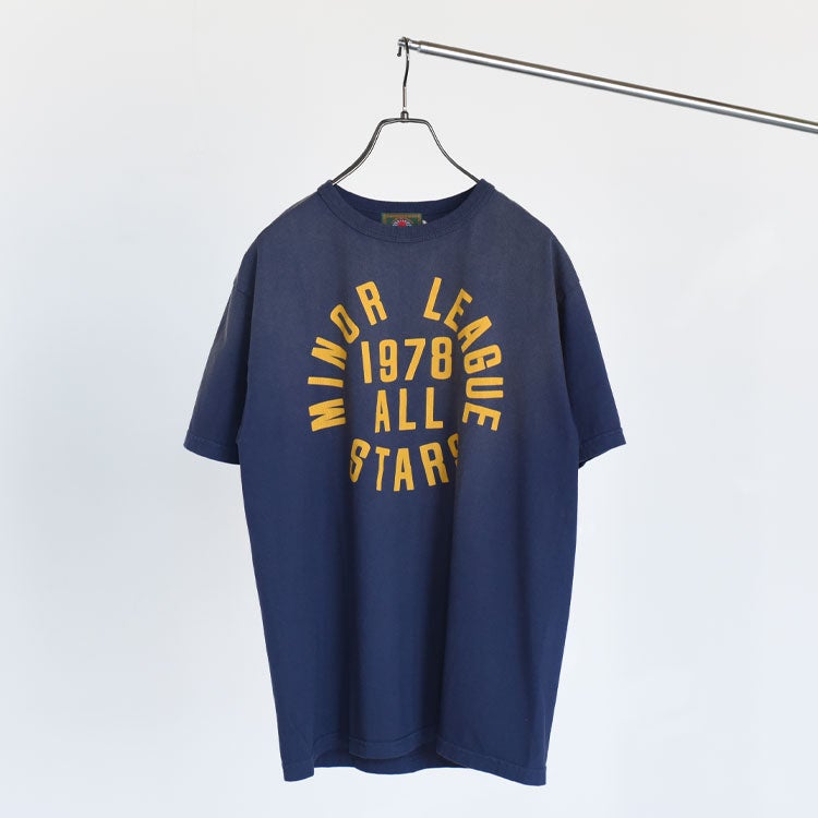 MODUCT PRINT T-SHIRT AGING MODEL “1978 MINER LEAGUE ALL STARS”モダクトプリントTシャツ　エイジングモデル