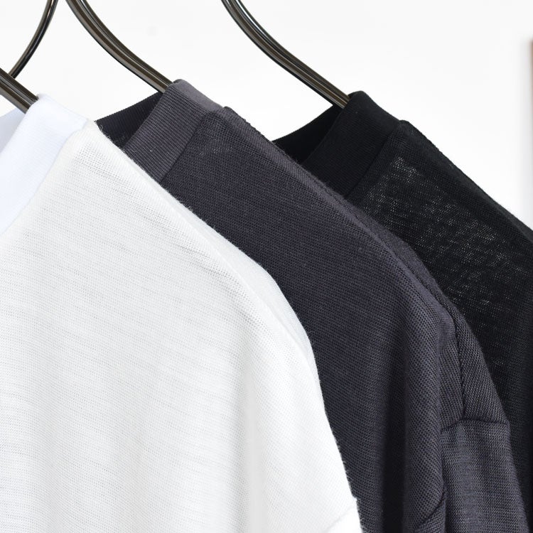 CREW NECK TEE ラミー天竺クルーネックTEE
