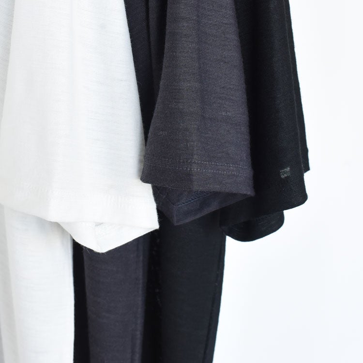 CREW NECK TEE ラミー天竺クルーネックTEE