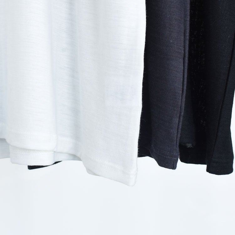 CREW NECK TEE ラミー天竺クルーネックTEE