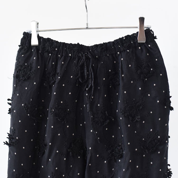 dot 3D rayon shuntang easy pants ドット3Dレーヨンシュンタンイージーパンツ