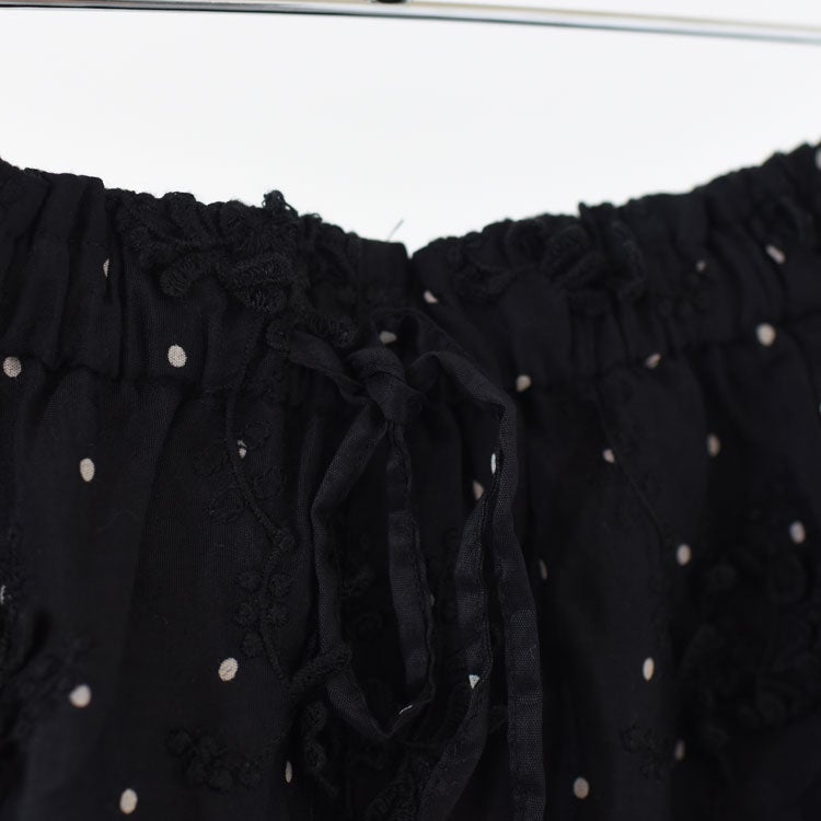 dot 3D rayon shuntang easy pants ドット3Dレーヨンシュンタンイージーパンツ