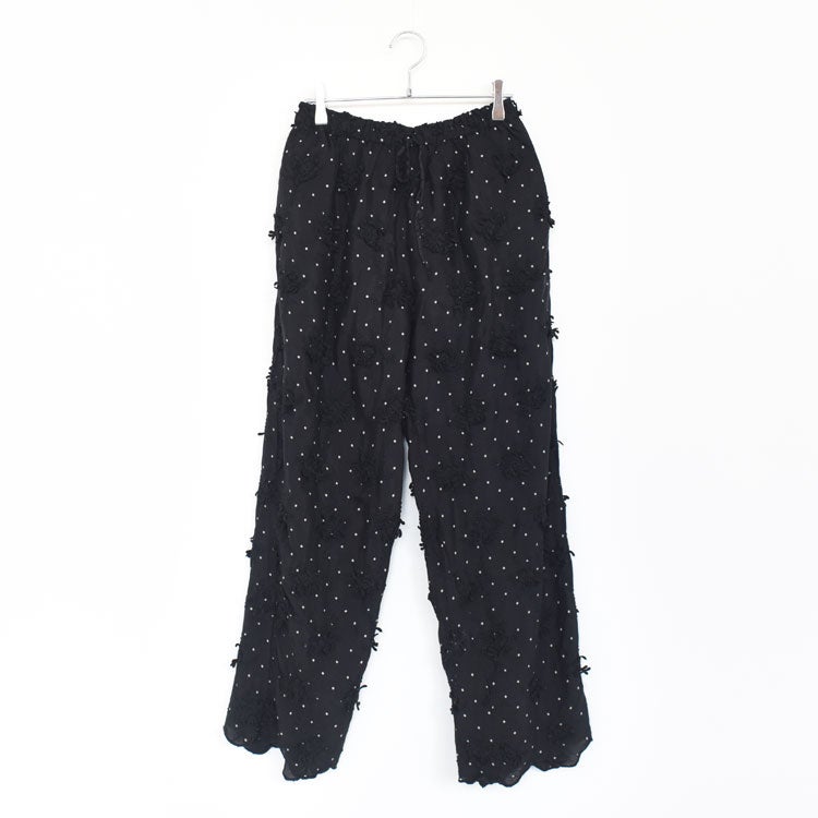 dot 3D rayon shuntang easy pants ドット3Dレーヨンシュンタンイージーパンツ