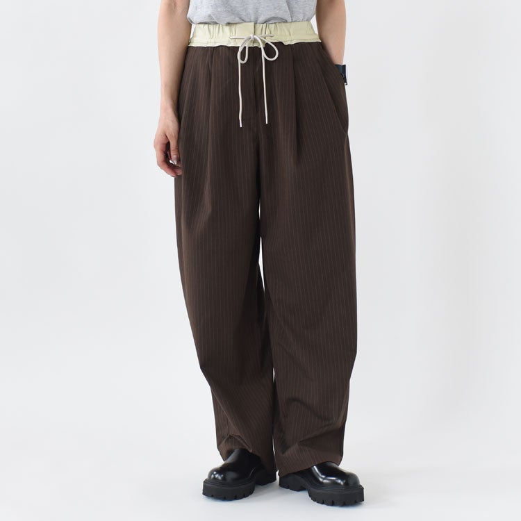 Bicolor Stripe Pants バイカラーストライプパンツ