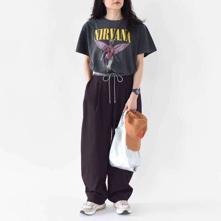 Bicolor Stripe Pants バイカラーストライプパンツ