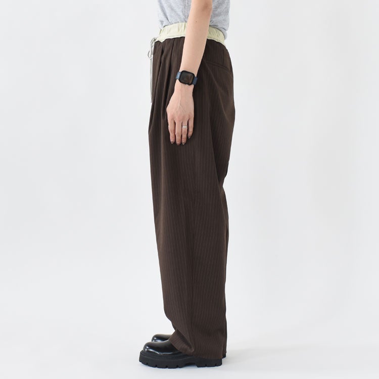 Bicolor Stripe Pants バイカラーストライプパンツ