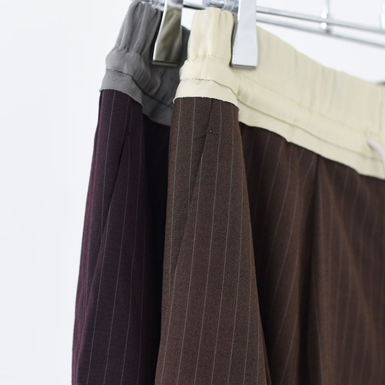SALE 30％OFF】Bicolor Stripe Pants バイカラーストライプパンツ