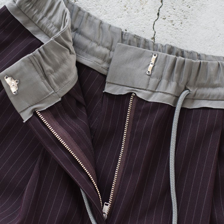 Bicolor Stripe Pants バイカラーストライプパンツ