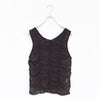Tulle Gather Tanktop チュールギャザータンクトップ