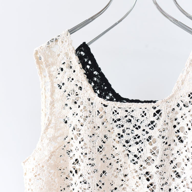 CLOCHET RACE VEST クロシェレースベスト
