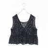 CLOCHET RACE VEST クロシェレースベスト
