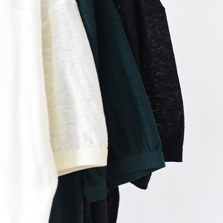 LINEN FOOTBALL TEE リネンフットボールT