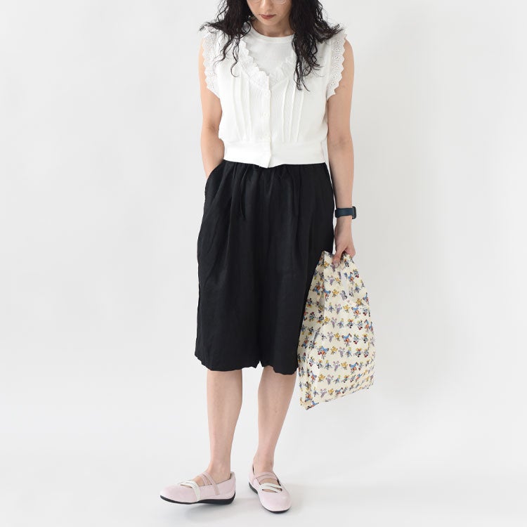 WAFFLE FRILL VEST ワッフルフリルベスト