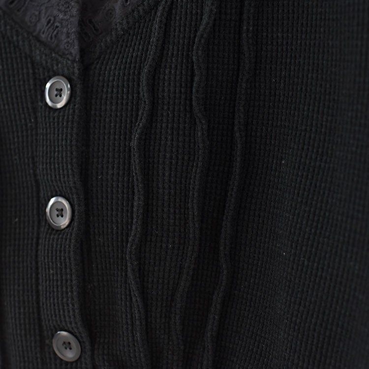 WAFFLE FRILL VEST ワッフルフリルベスト