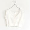 WAFFLE FRILL VEST ワッフルフリルベスト