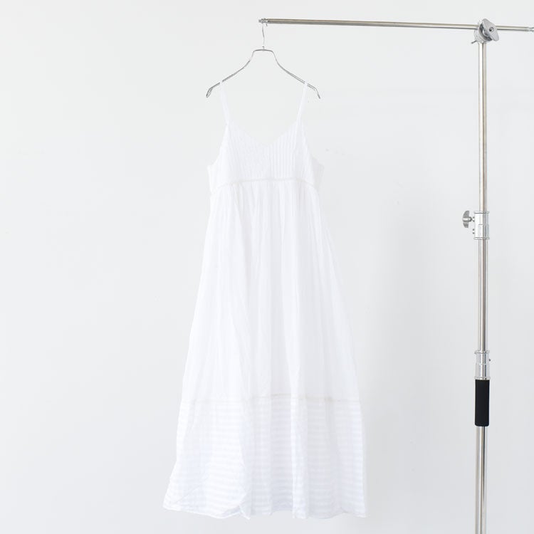 pintuck lace cami onepiece　ピンタックレースキャミワンピース