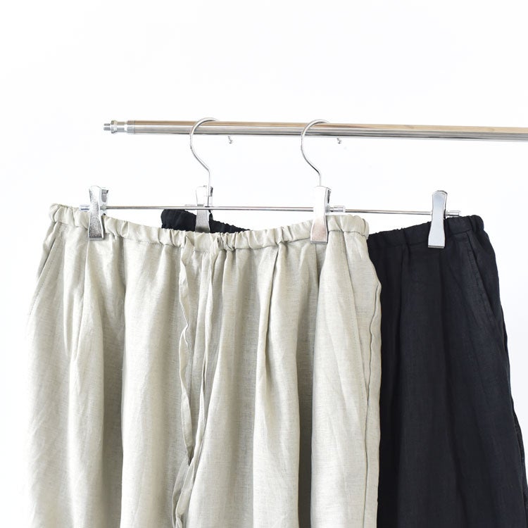LINEN WIDE HALF PT リネンワイドハーフパンツ