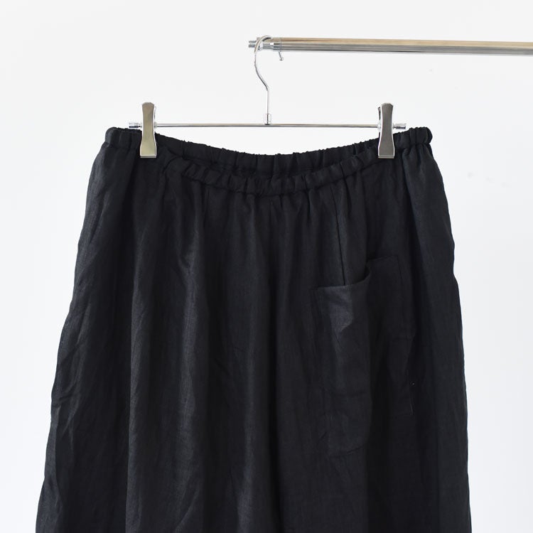 LINEN WIDE HALF PT リネンワイドハーフパンツ