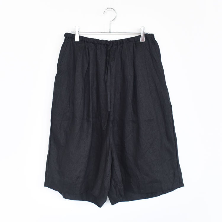 LINEN WIDE HALF PT リネンワイドハーフパンツ