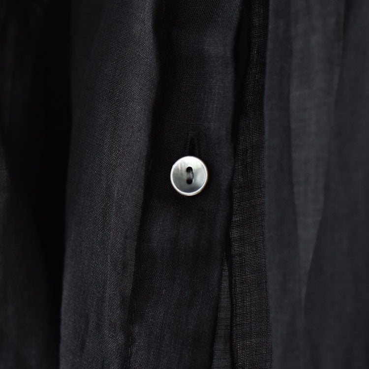 RAMIE GATHER NO SLEEVE SHIRT ラミーギャザーノースリーブシャツ