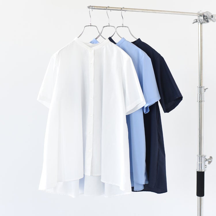 HALF SLV A LINE SHIRT ハーフスリーブAラインシャツ