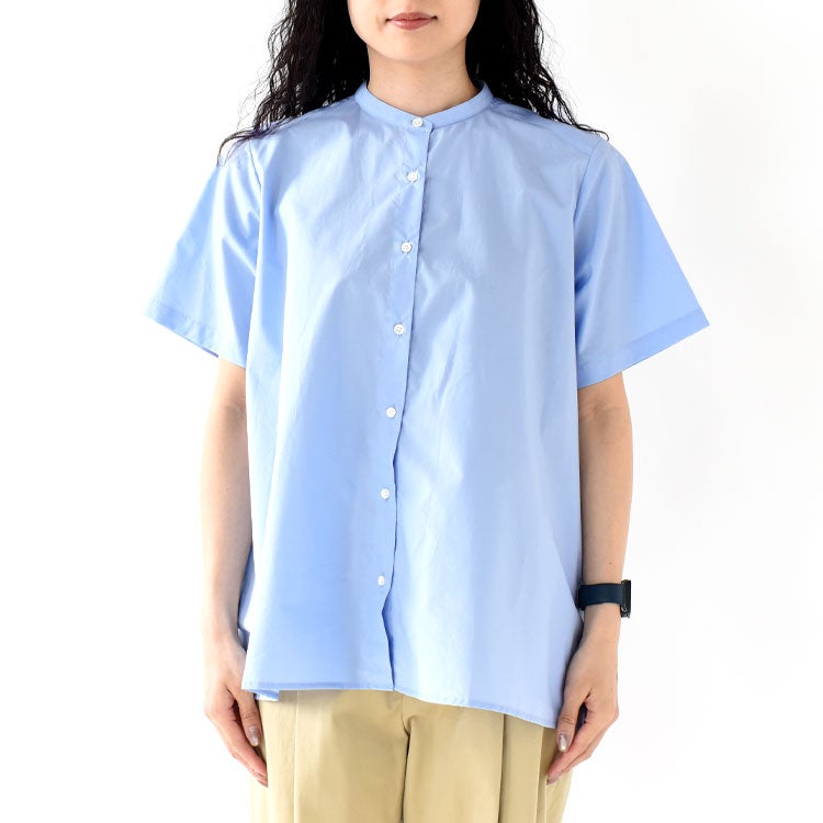 HALF SLV A LINE SHIRT ハーフスリーブAラインシャツ/2-73990462