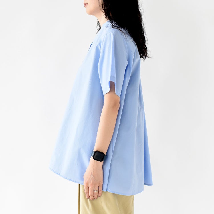 HALF SLV A LINE SHIRT ハーフスリーブAラインシャツ/2-73990462