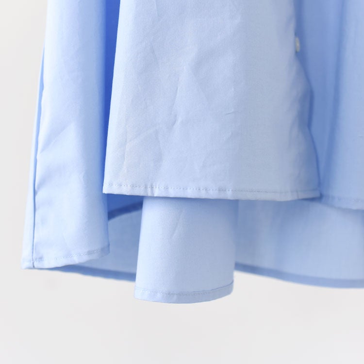 HALF SLV A LINE SHIRT ハーフスリーブAラインシャツ